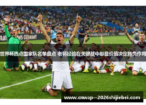 世界杯热点国家队名单盘点 老将经验在关键战中彰显价值决定胜负作用